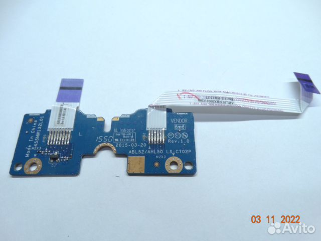 Плата с кнопками тачпада для HP 250 G4