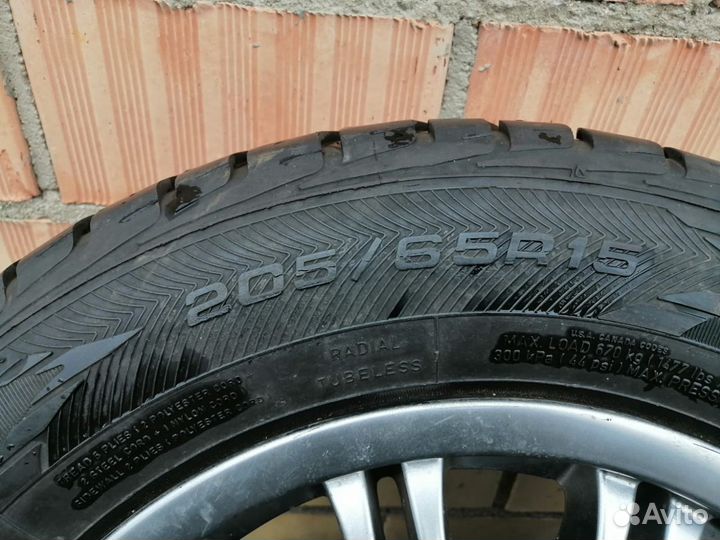 Диски и резина на бмв 205/65 R15