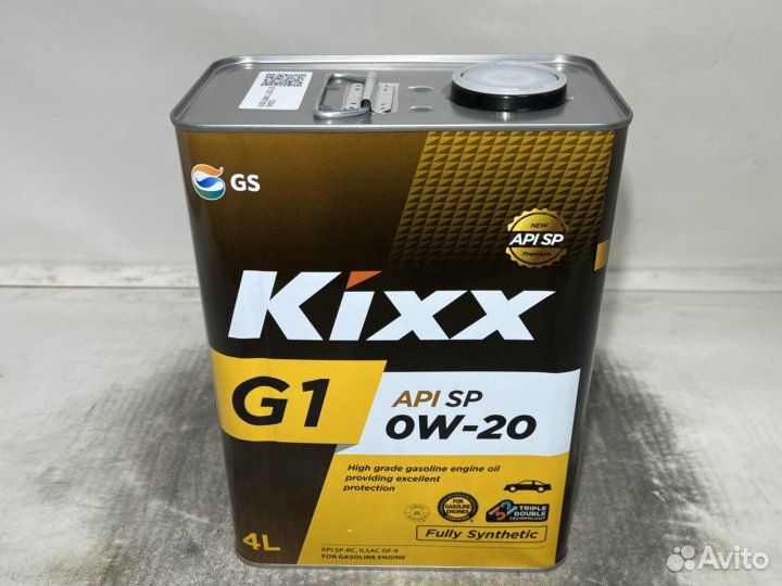 Kixx G1 0W20 SP GF-6 4л Замена