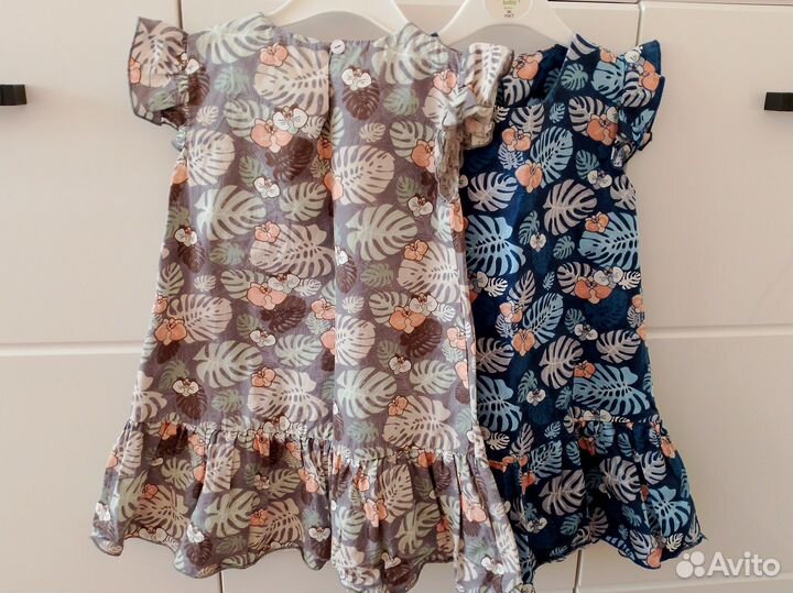 Платье 104р; 98р; 92р. для двойн