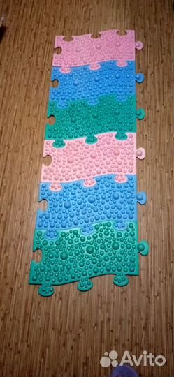 Ортопедические пазлы - коврик массажный