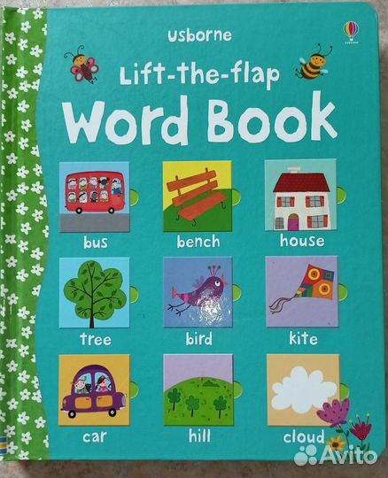 Книга на английском Word book, lift-the-flap