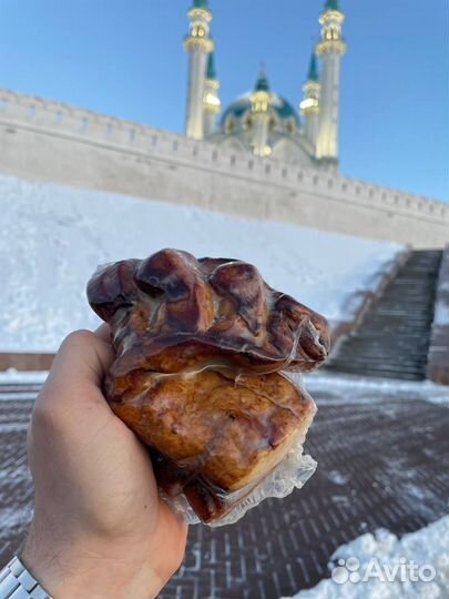Сало конины копченное деликатес