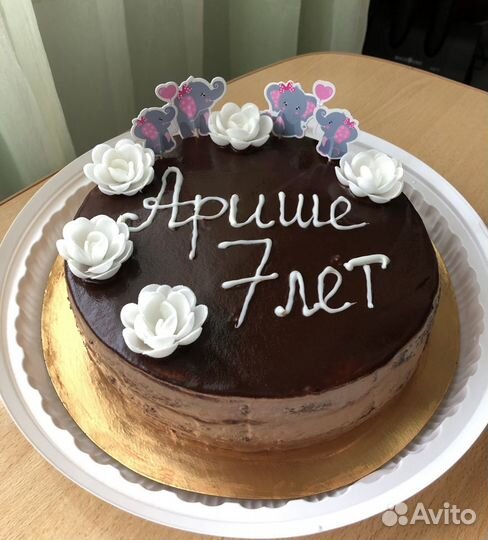 Тортики домашние под заказ