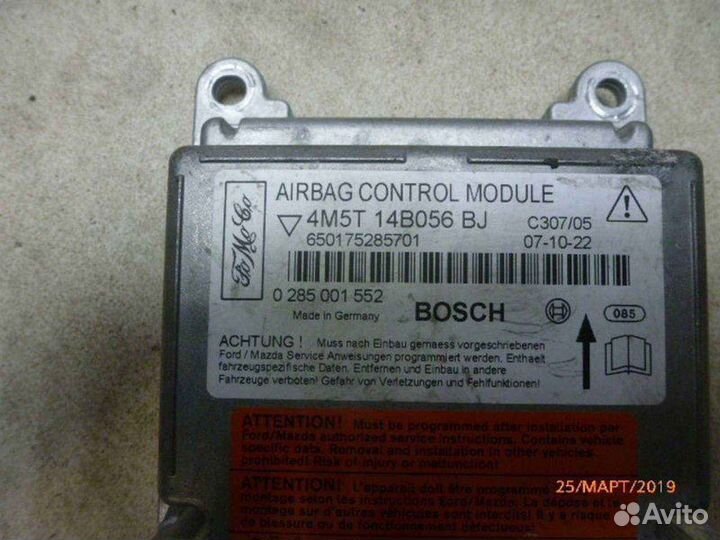 Блок управления AIR BAG Ford Focus 2 1.6 2007