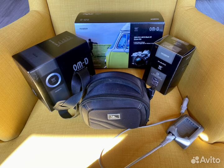Olympus OM D E m10 mark iii zoom kit + сумка