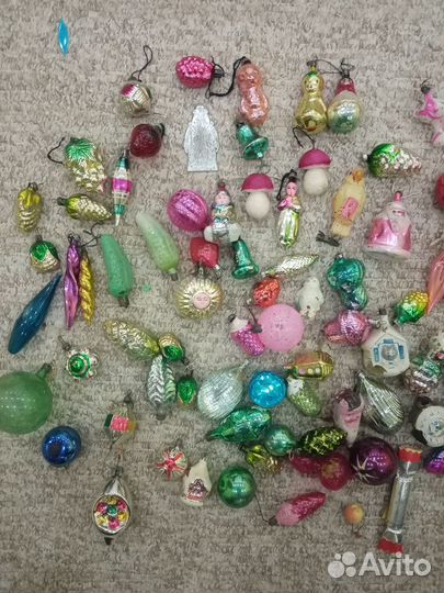 Елочные игрушки СССР