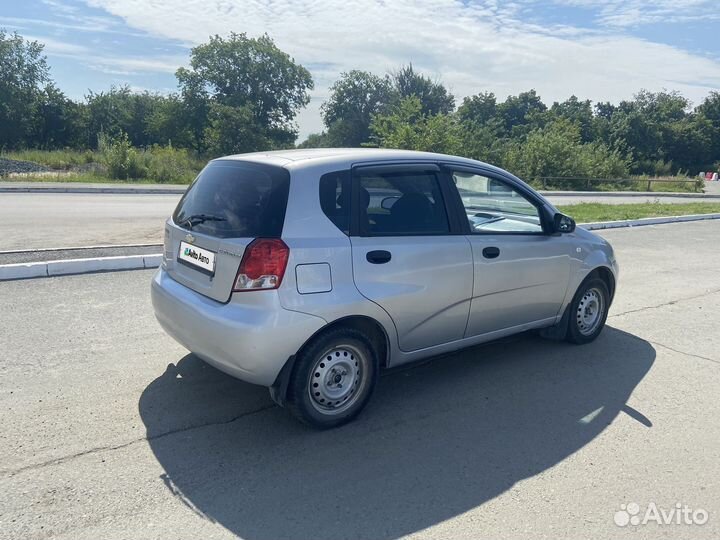 Chevrolet Aveo 1.2 МТ, 2007, 107 000 км