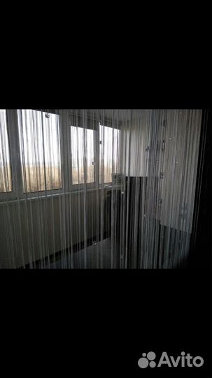 Веревочная штора (Кисея) с кристаллами