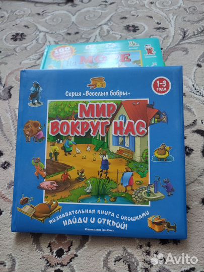 Детские книги с окошками