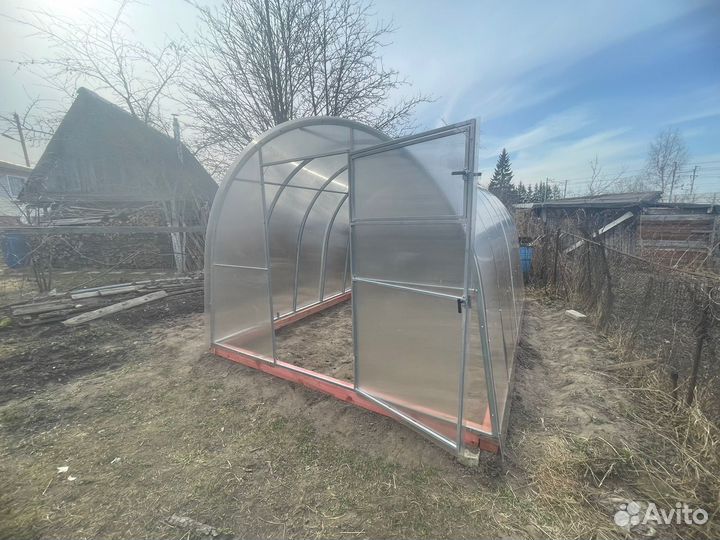 Теплица 3 на 6 из поликарбоната от производителя