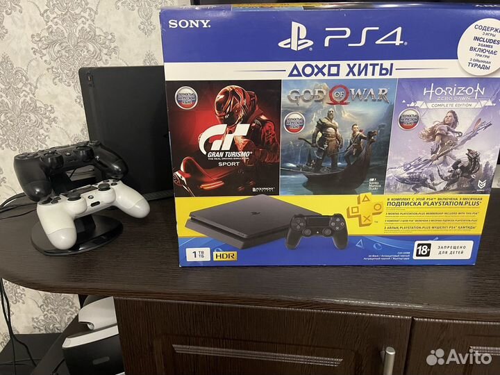 Sony PS4 slim 1tb, PS VR 2 ревизия и Hori