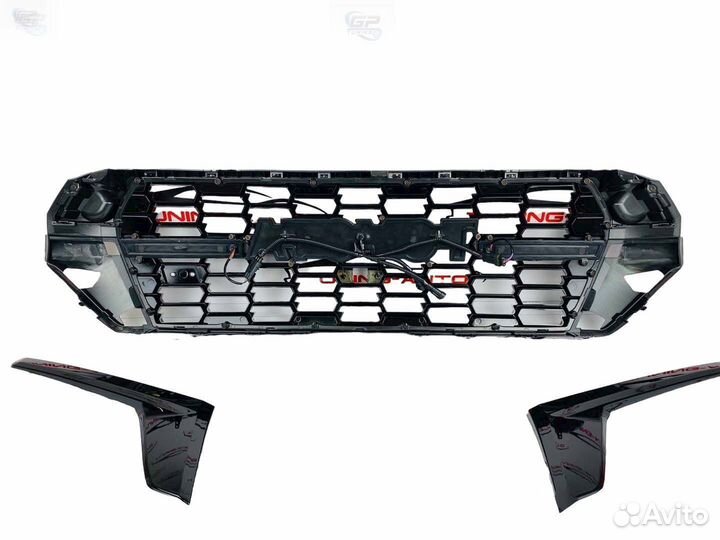 Решетка радиатора Toyota Land Cruiser 200 LED R020