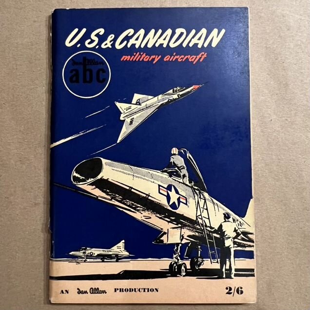 Книга "U.S. & Canadian military aircraft" (1955)