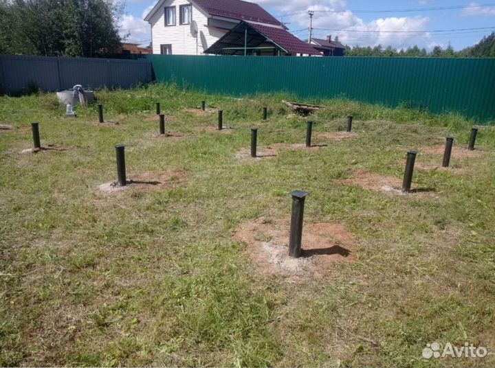 Винтовые сваи под ключ