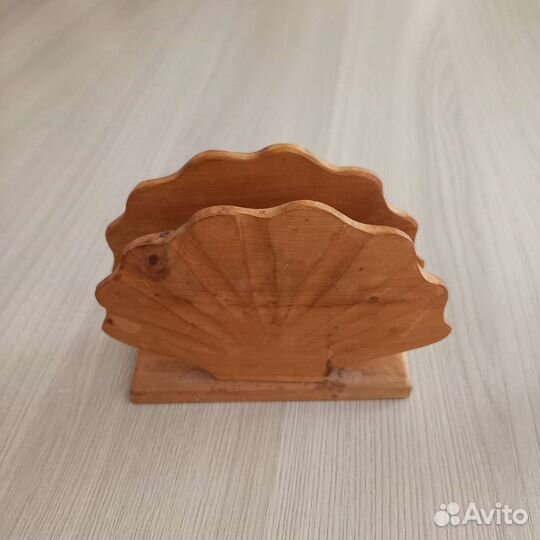 Салфетница из дерева,можевельник