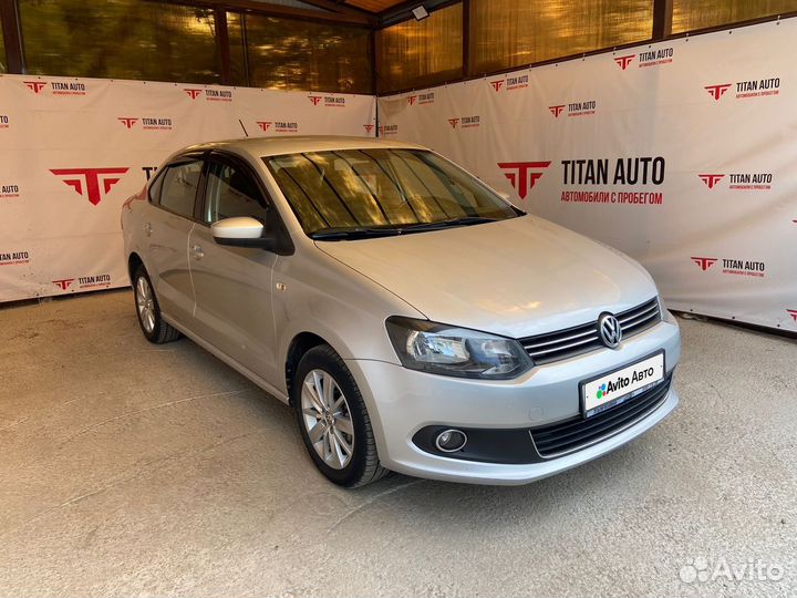 Volkswagen Polo 1.6 AT, 2014, 156 629 км