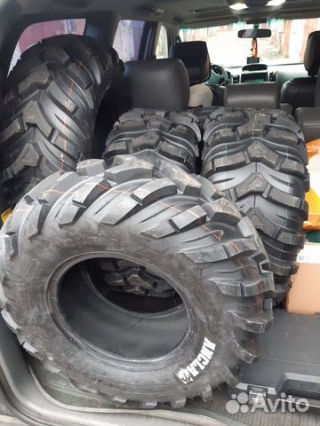 Комплект новых шин 27/12 CST Ancla для квадроцикла