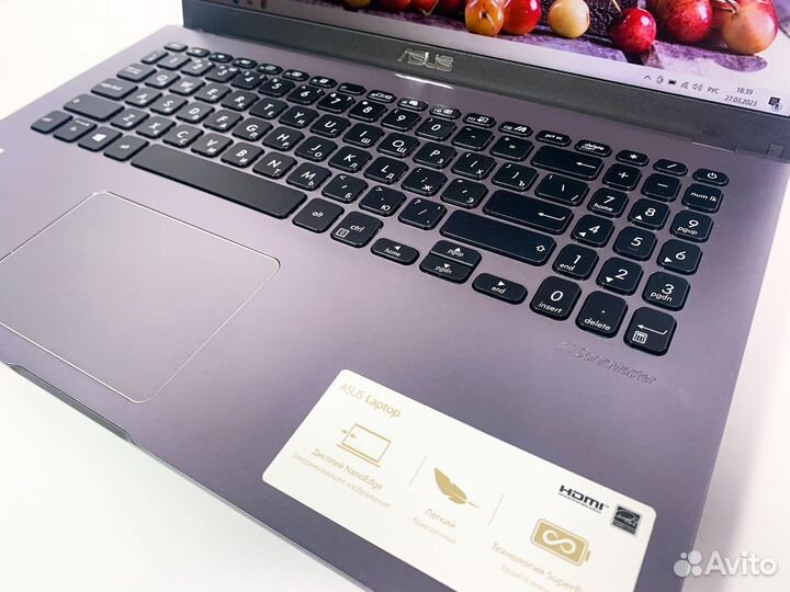 Ноутбук Asus Core i3-1005G1/8Gb/SSD 256Gb