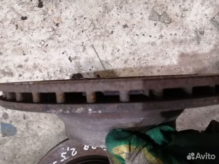 Диски тормозные Задние Туарег 2.5 дизель пара