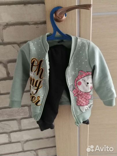 Костюм на флисе 68-74 размер