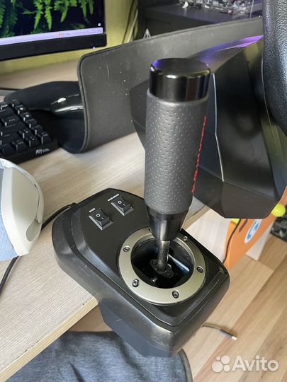 Игровой руль 900 градусов 3 педали и кпп