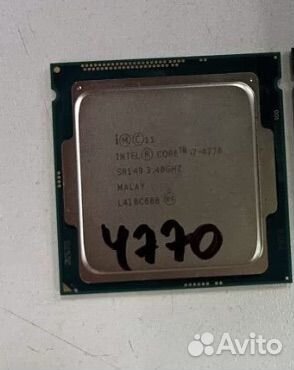 Процессор intel core i7 4770