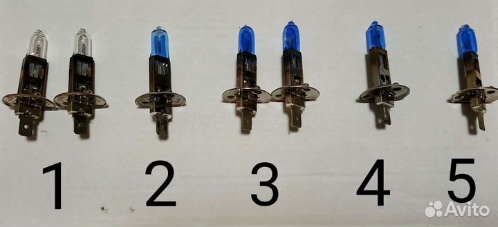 Лампы H1 галогеновые