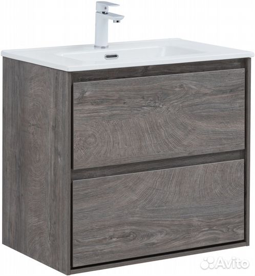 Тумба под раковину Aquanet Милан 70 дуб рошелье