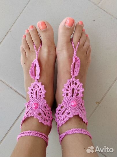 Украшение на ногу