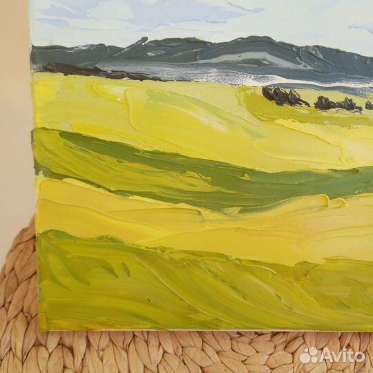 Картина маслом пейзаж Тосканы