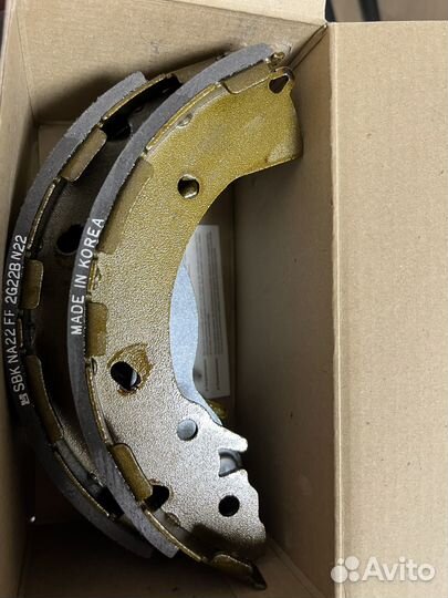 Тормозные колодки kia rio 4