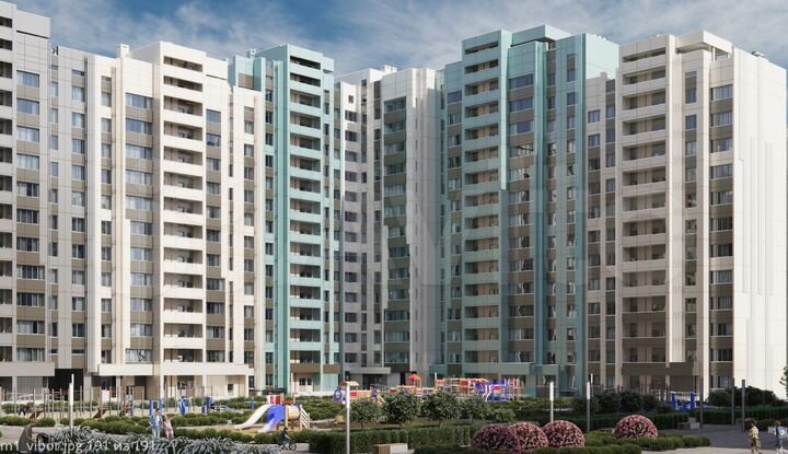 2-к. квартира, 59 м², 10/14 эт.