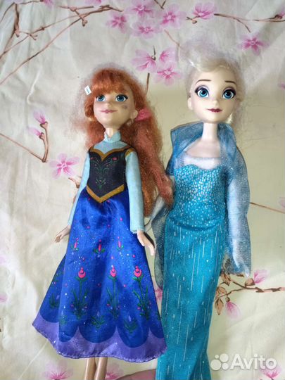 Куклы барби. Анна и Эльза