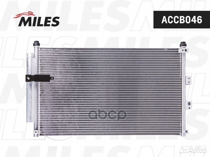 Радиатор кондиционера miles honda civic VII 1.4