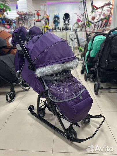 Санки коляска nika/calaxy (новые)