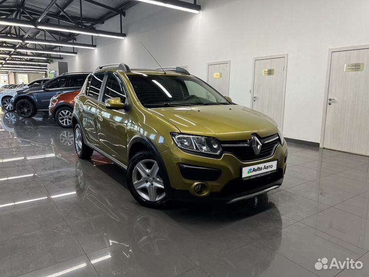 Renault Sandero Stepway 1.6 МТ, 2015, 84 763 км