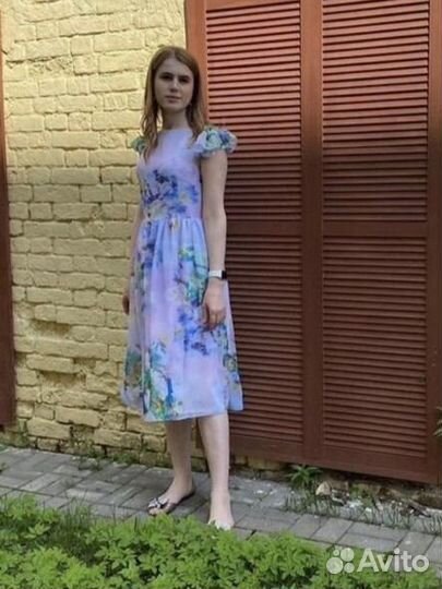 Платье новое шифоновое