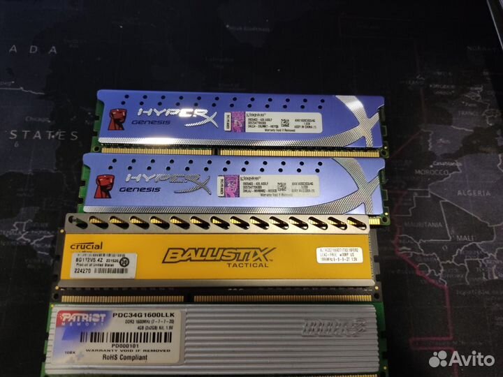 Оперативная память ddr3 2гб, 4гб с радиаторами