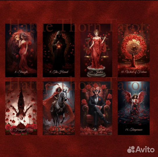 Scarlet Rose Love Tarot / Таро Алой Розы