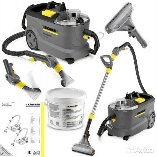 Аренда моющего пылесоса karcher puzzi 10/1