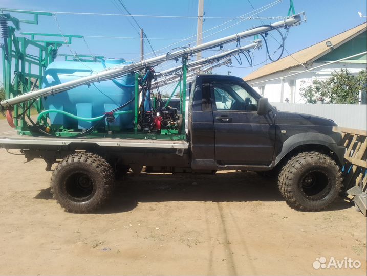 Опрыскиватель на уаз,Газ