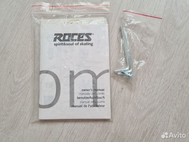 Роликовые коньки детские раздвижные roces