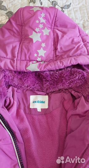 Пальто демисезонное для девочки 116