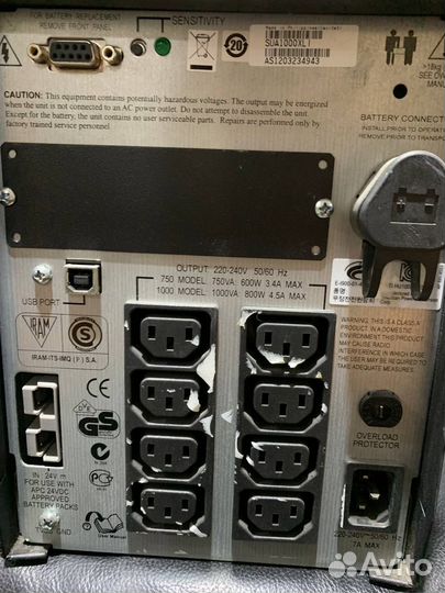 Ибп APC Smart UPS 1000 XL