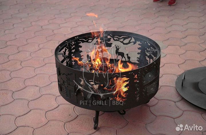 Костровая чаша. Очаг. Камин