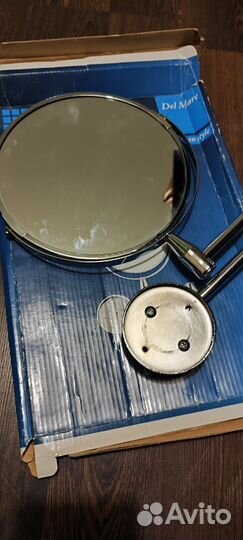 Зеркало двустороннее настенное поворотное