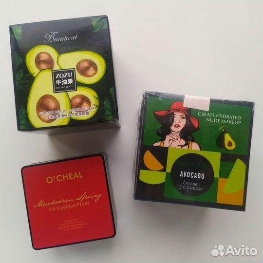 Косметика (тушь, пудра, кушон, консилер и др.)