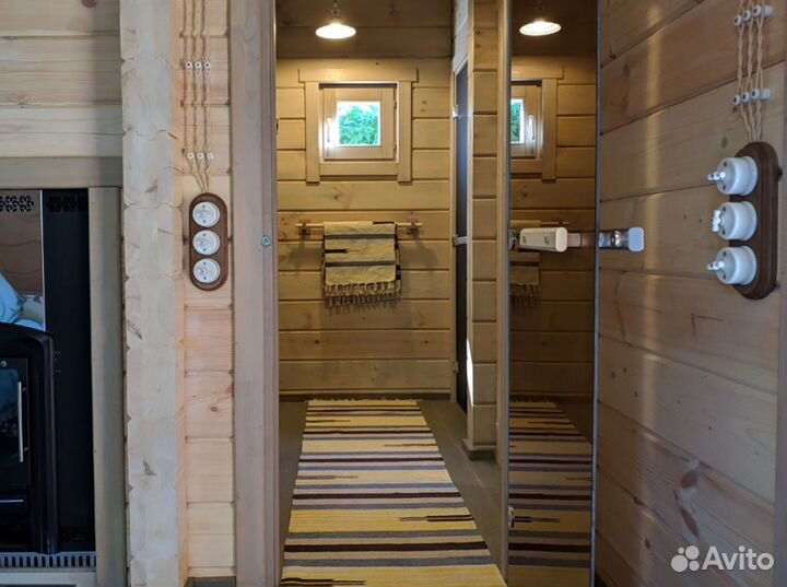 Баня из клееного бруса