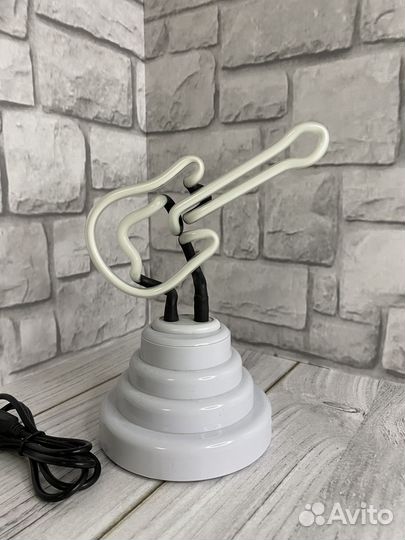 Неоновый светильник Гитара